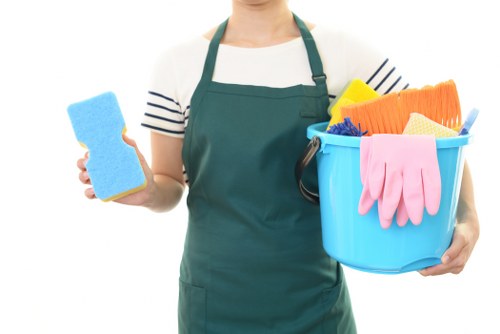 Person using assistive technology on the Deep Cleaning Cleaners website