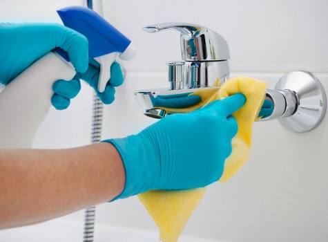 Professional handling of a deep cleaning service issue with care